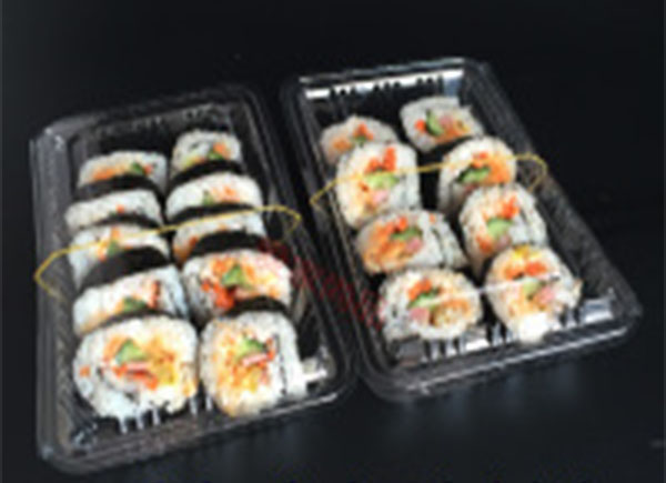 sushi box horizontal packing machine